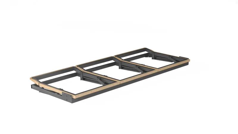 SINGLE-BED 03 Mechanism Triple