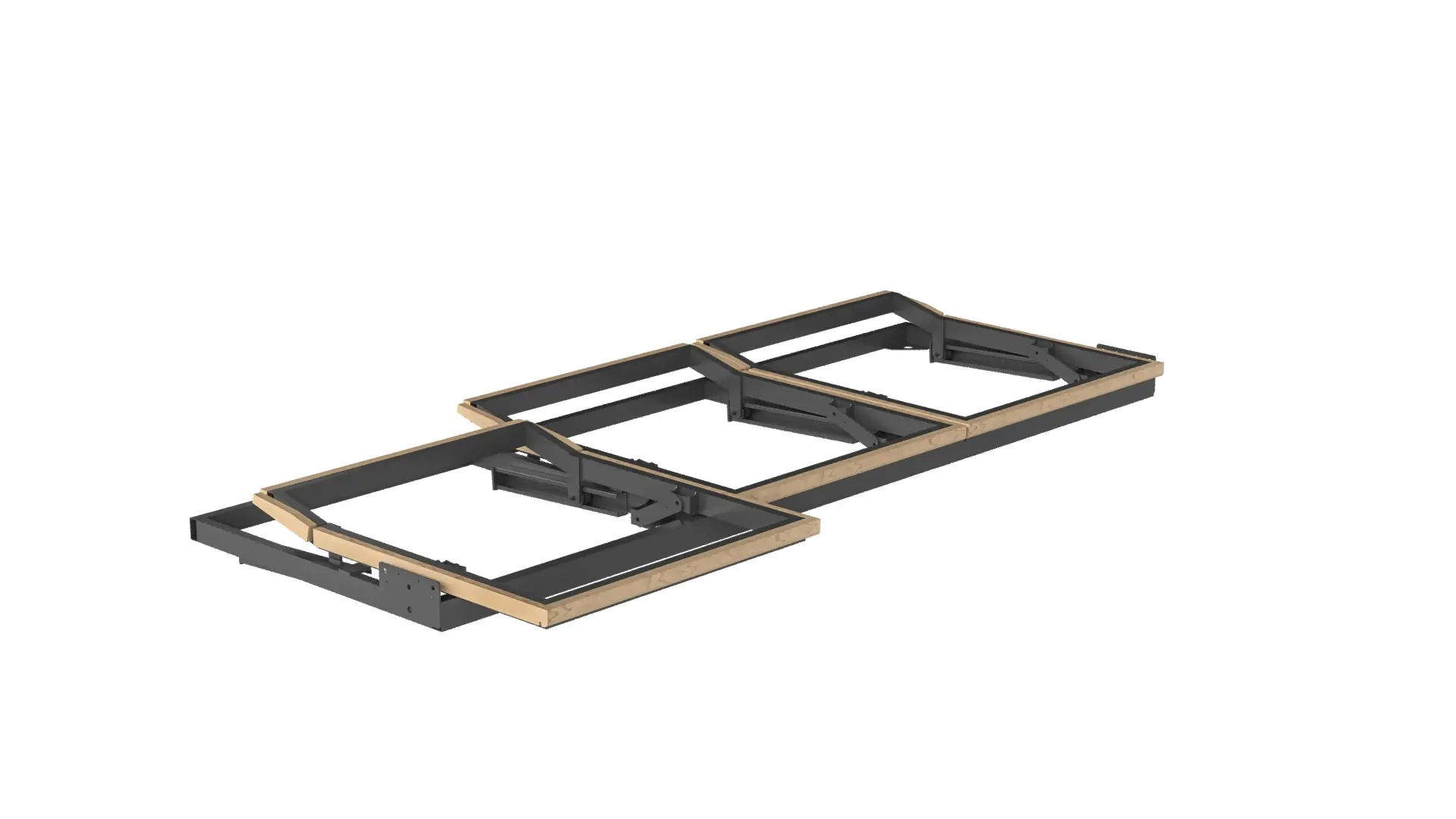 SINGLE-BED 03 Mechanism Triple