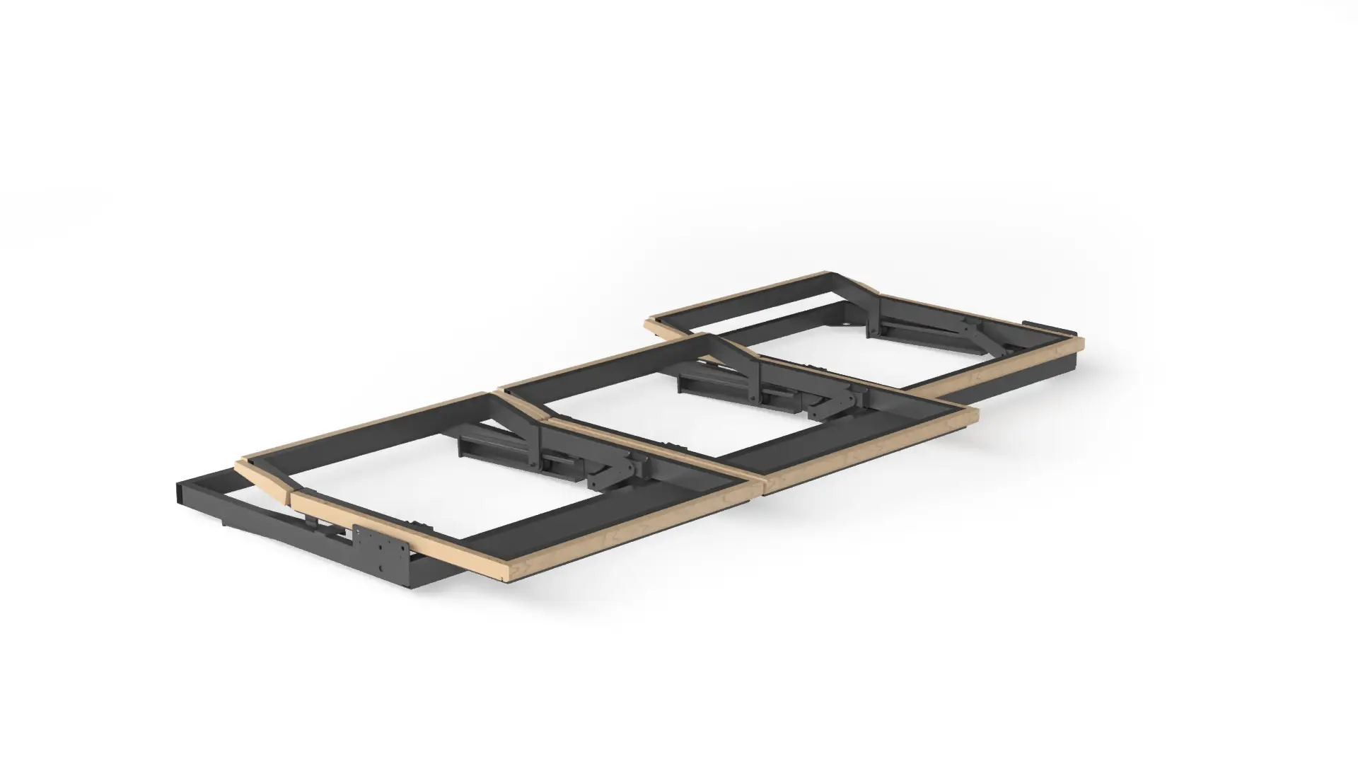SINGLE-BED 03 Mechanism Triple
