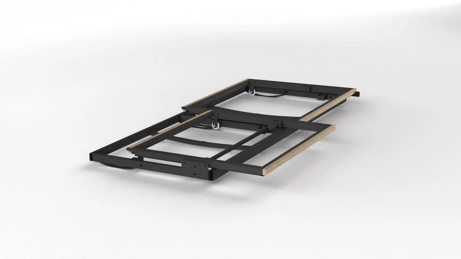 SINGLE-BED 06 Mechanism Double Opening Triple